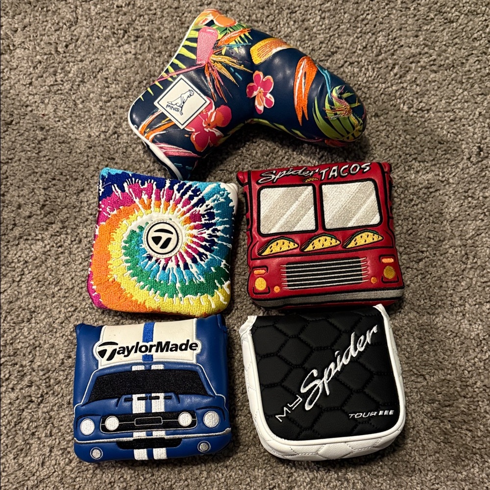 TaylorMade Ping RARE Golf Putter Headcovers BUNDLE